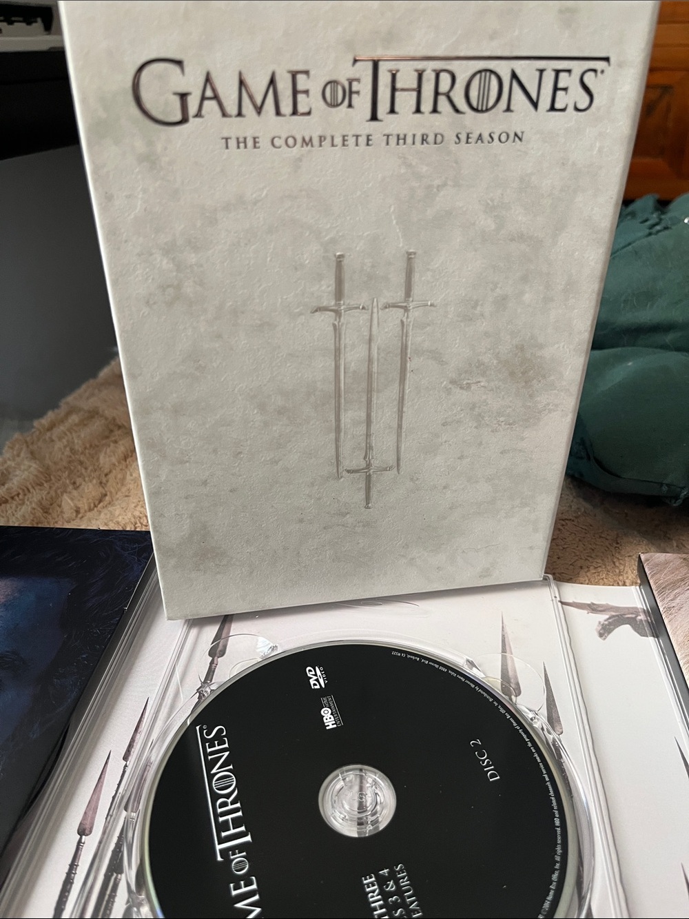- Game of Thrones The Complete Third Season DVD Box Set (White)